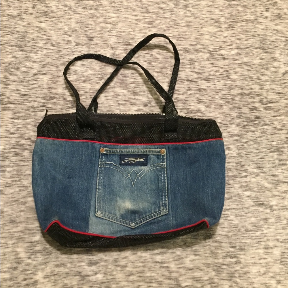 Retro James jean purse
